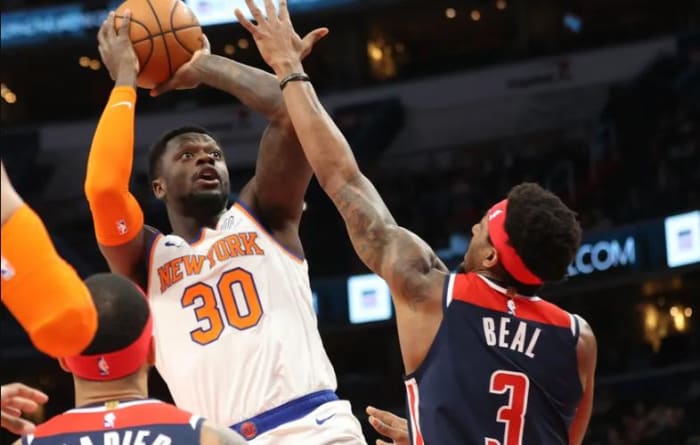 Randle (30) has earned All-Star nominations in two of his four seasons in New York